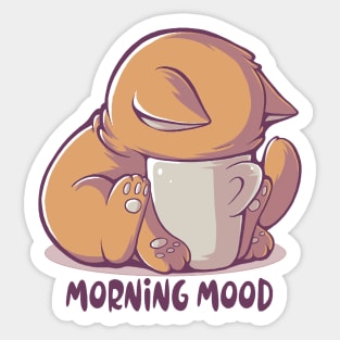 Morning Mood Sticker